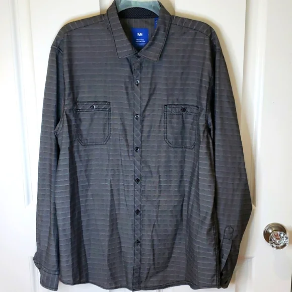 michael brandon dress shirts Casual shirt tee. Worn and Vintage 90s 00s Mens Michael